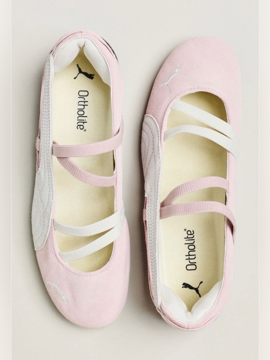 Puma Shoes - NWT Puma Speedcat Ballet flats light pink